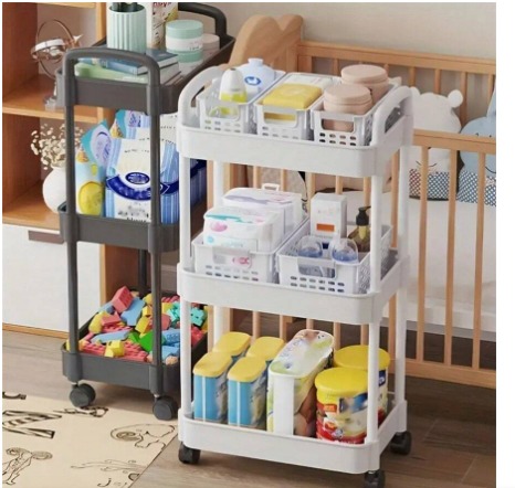 Miniatura 2 de Estante rodante 3 niveles organizador